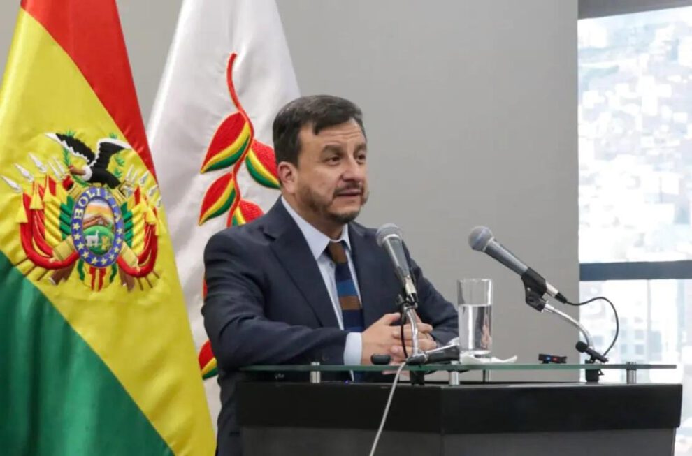 El exministro de Hidrocarburos, Mauricio Medinaceli.