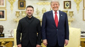 Volodímir Zelenski y Donald Trump