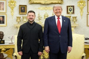 Volodímir Zelenski y Donald Trump