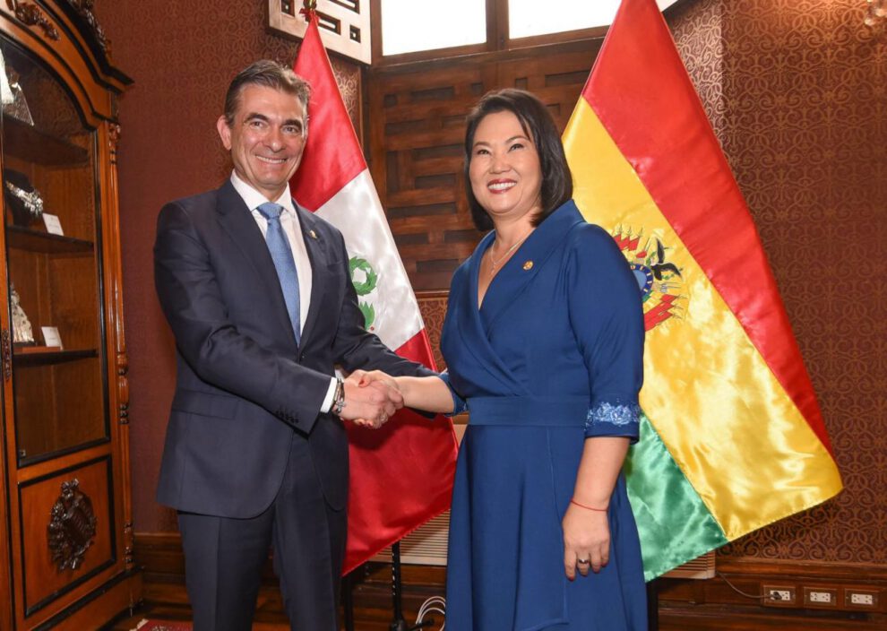 Rodrigo Paz y Keiko Fujimori
