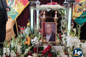 velorio y homenaje de Jorge Lazzo Quinteros