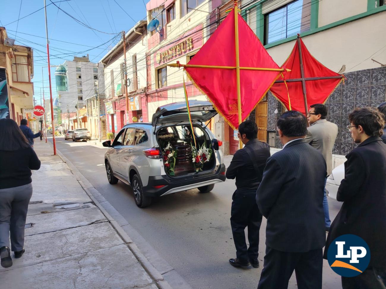 velorio y homenaje de Jorge Lazzo Quinteros