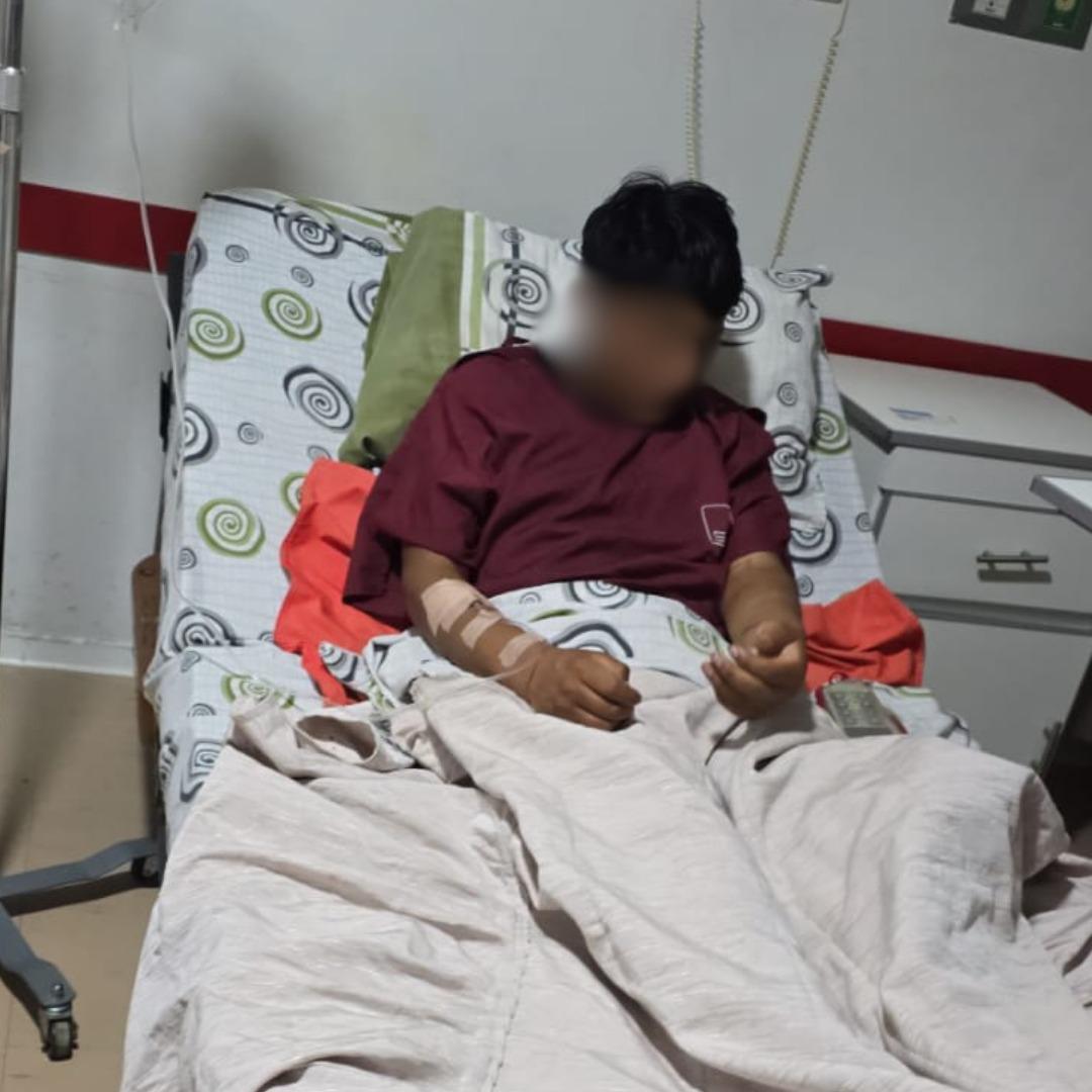 El tercer implicado permanece internado en la Clínica San Agustín