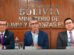 El ministro de Economía, José Gabriel Espinoza, en conferencia de prensa