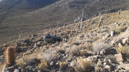 vagoneta accidente