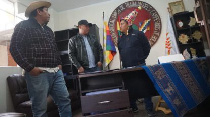 La CSUTCB denunció un intento de toma por parte de un grupo de encapuchados