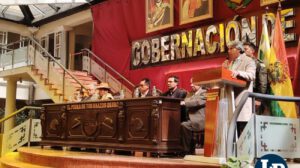 Acto de presentación de la agenda oficial para el Bicentenario departamental