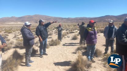 nuevo lugar para el poblado de Carangas