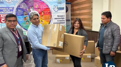 Entrega de computadoras