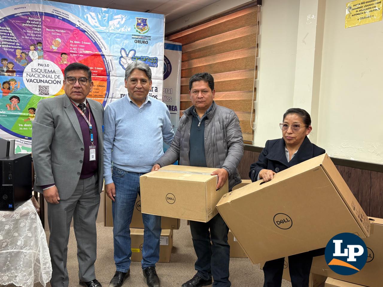 Entrega de computadoras