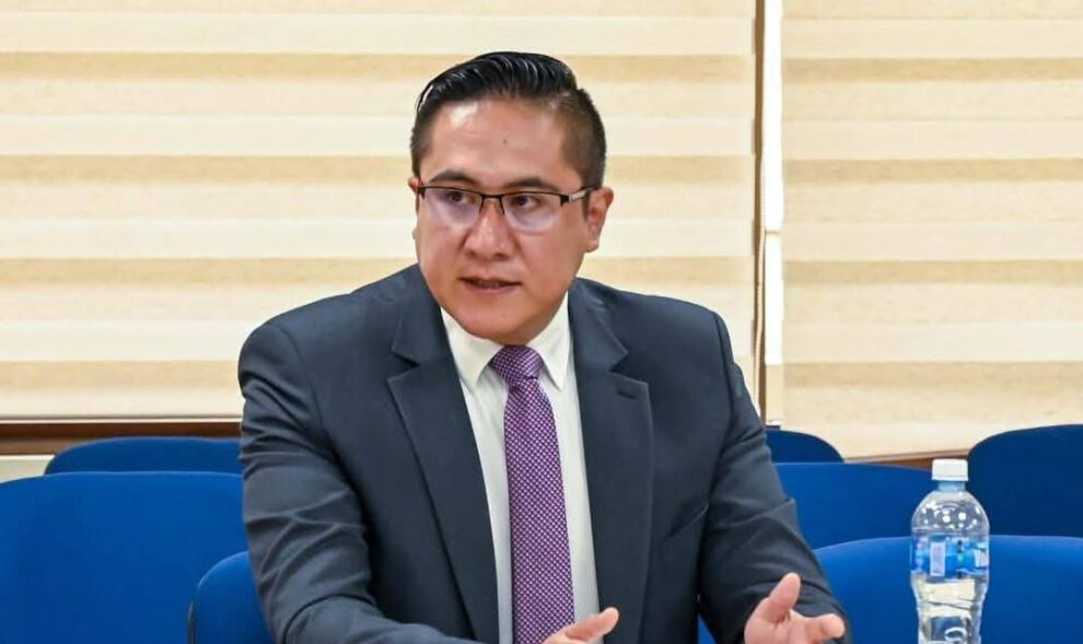 Chistian Morales, viceministro del Tesoro y Crédito Público