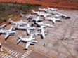 Un grupo de aeronaves