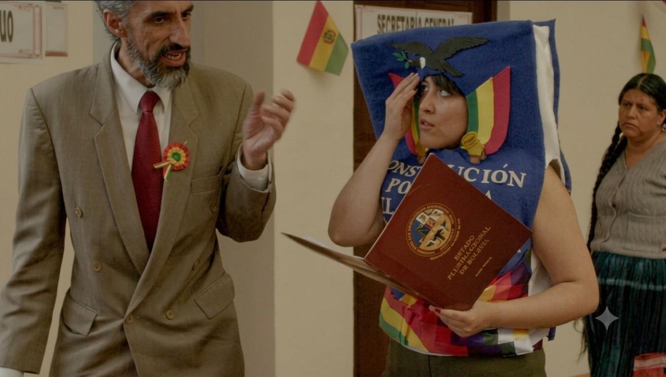 Adriana Gutiérrez en una escena de “Dolores”