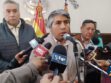 autoridades en conferencia de prensa