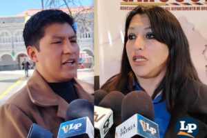 diputado Alcalá y diputada Arispe