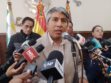 El gobernador de Oruro, Edgar Sánchez