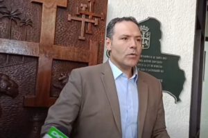Agustín Zambrana, vicepresidente del Comité Cívico Pro Santa Cruz,