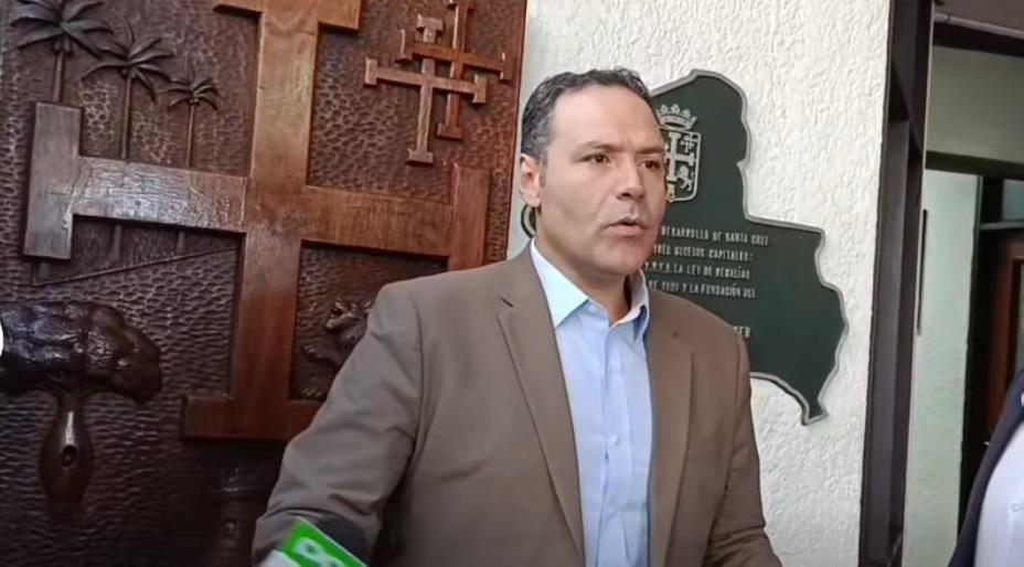 Agustín Zambrana, vicepresidente del Comité Cívico Pro Santa Cruz,