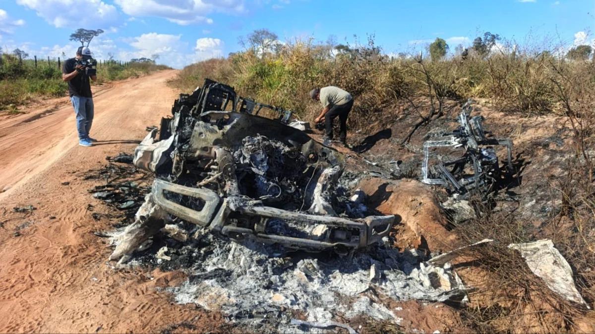 auto quemado