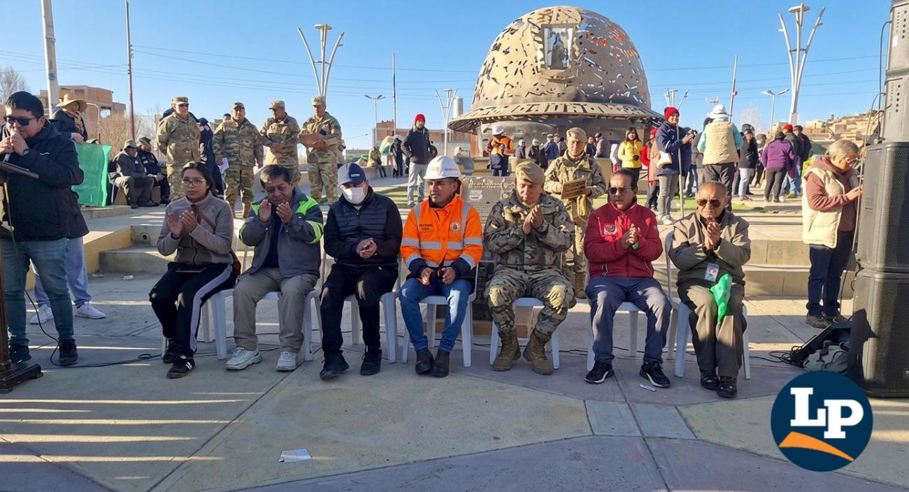 Campaña de limpieza masiva en Oruro