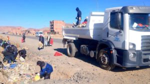 Limpieza masiva en Oruro