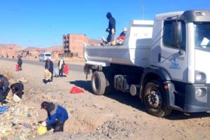 Limpieza masiva en Oruro