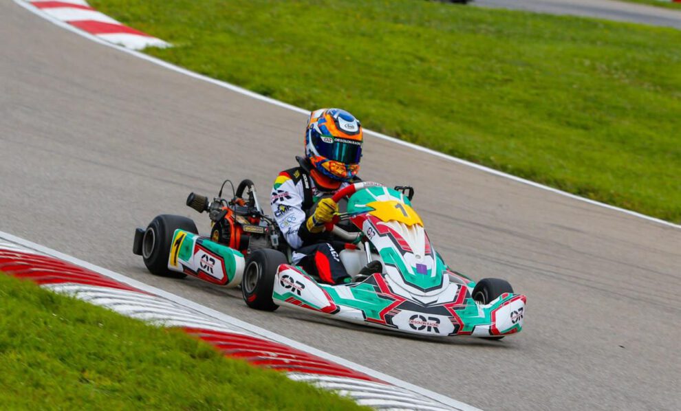 Summers Nationals de Karting, Categoría Junior, Lucas Careaga piloto boliviano