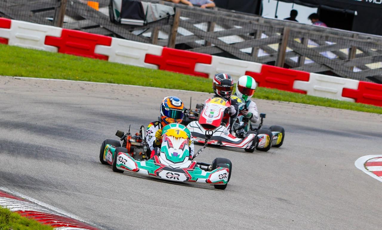 Summers Nationals de Karting, Categoría Junior, Lucas Careaga piloto boliviano