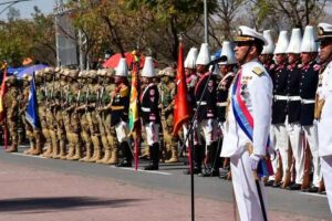 Un grupo de militares