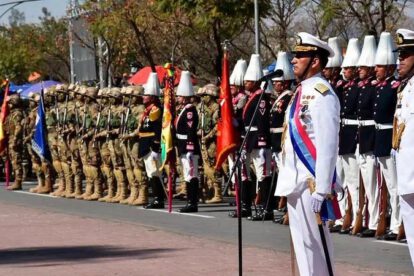 Un grupo de militares
