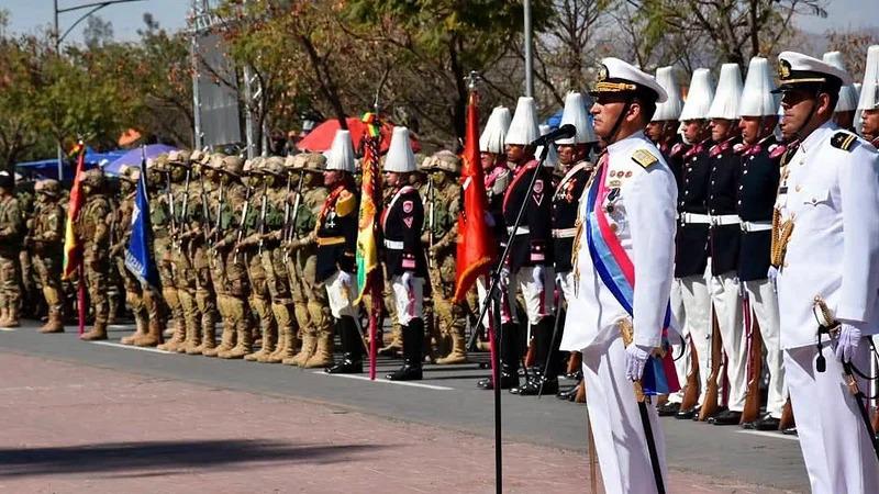 Un grupo de militares