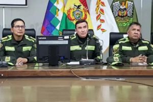 El comandante general de la Policía, general Mirko Sokol.