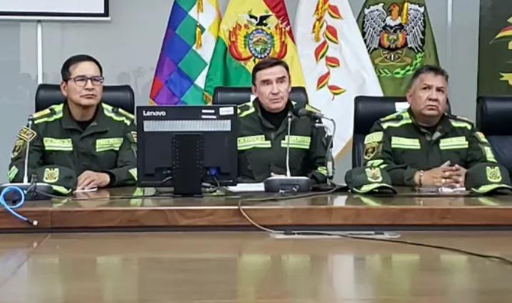 El comandante general de la Policía, general Mirko Sokol.