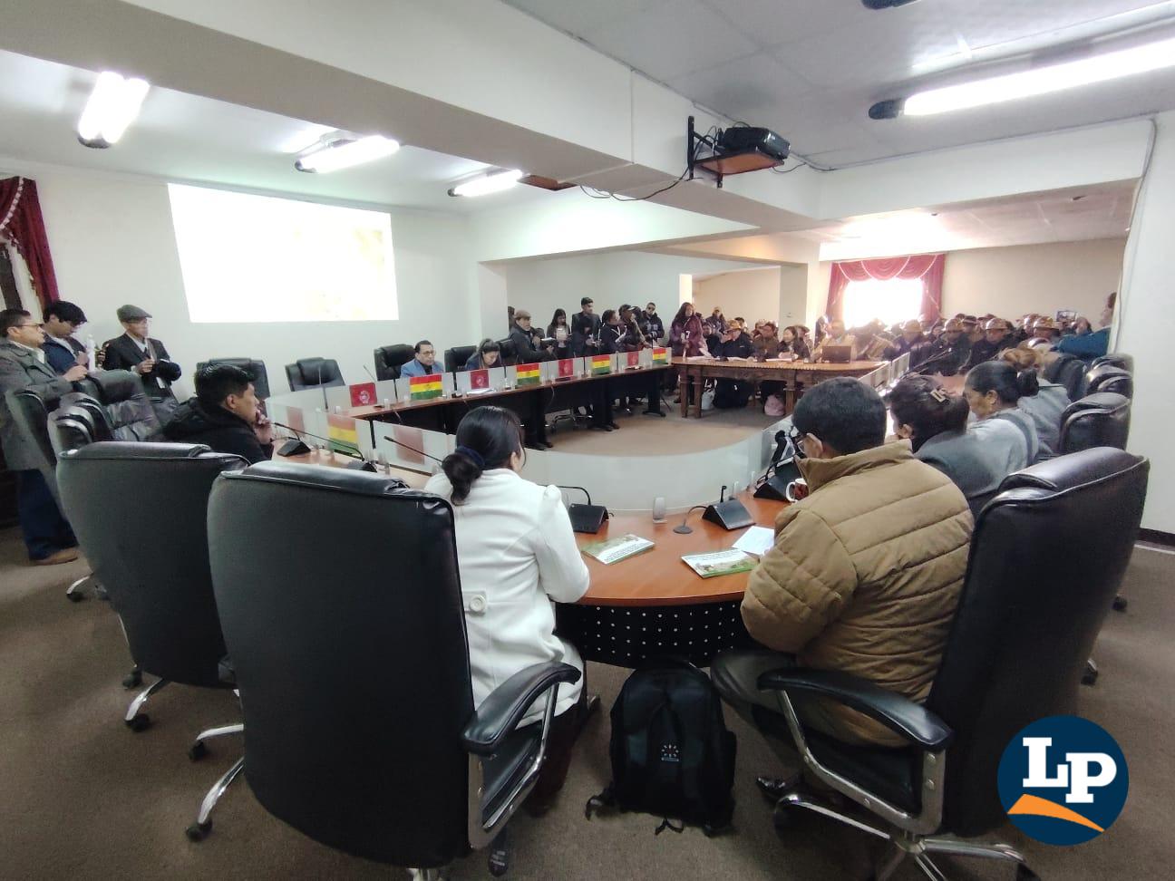 brigada parlamentaria de Oruro