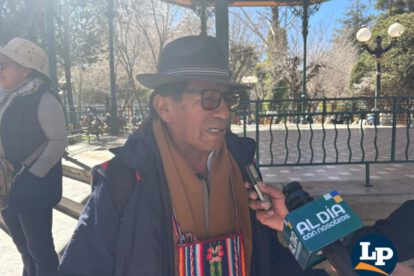 Jaime Ticona, el dirigente de la Fsutco