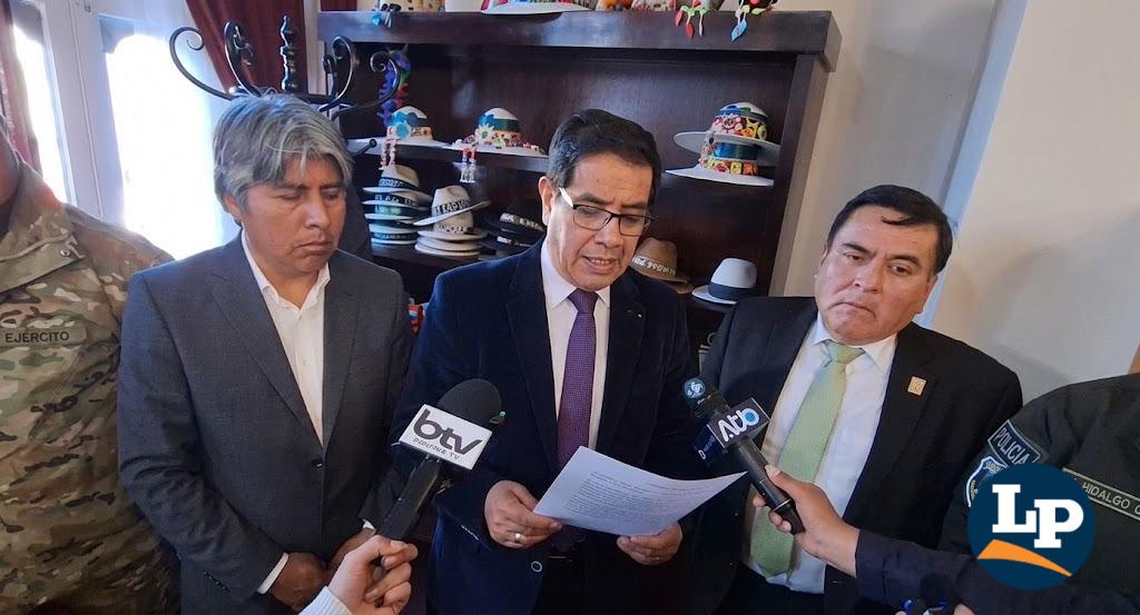 El viceministro brinda el informe oficial y anuncia el paquete de medidas
