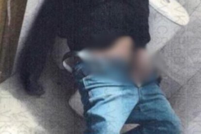 La policía realizó el levantamiento del cadáver