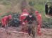 efectivos policiales retiran ramas y vegetación