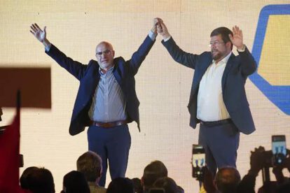 José Luis Lupo y Samuel Doria Medina.