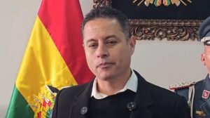 Edmand Lara, vicepresidente de Bolivia