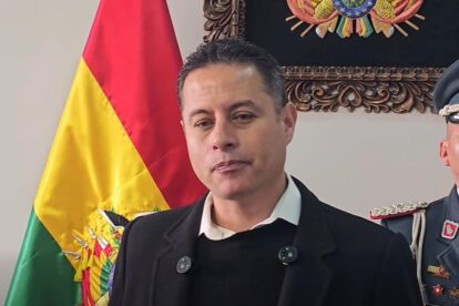 Edmand Lara, vicepresidente de Bolivia