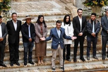 Se espera que los nueve gobernadores asistan a la reunión con el Presidente Rodrigo Paz