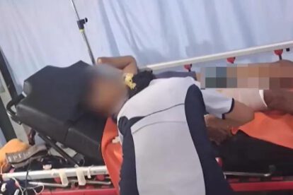 hombre herido