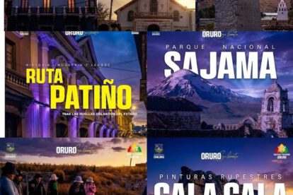 La Gobernación promociona lugares turísticos de Oruro