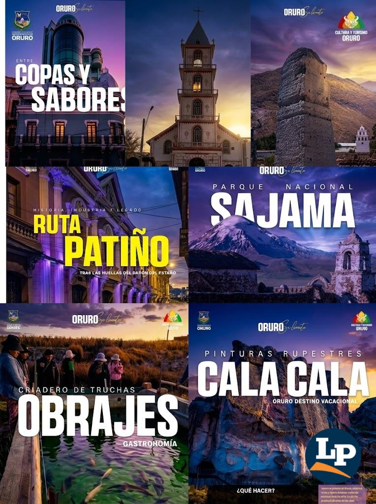 La Gobernación promociona lugares turísticos de Oruro
