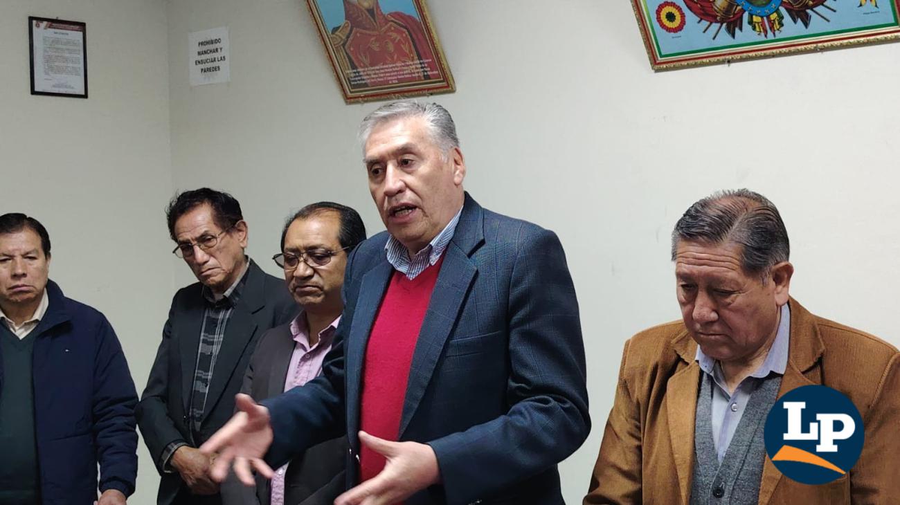 Fernando Dehne, presidente del Comité Cívico de Oruro