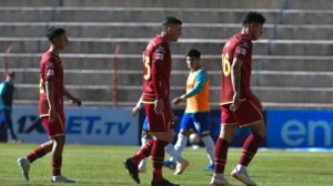 Imagen del encuentro jugado en El Alto