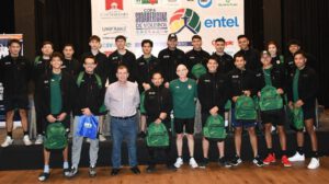 imagen de la selección boliviana de voleibol