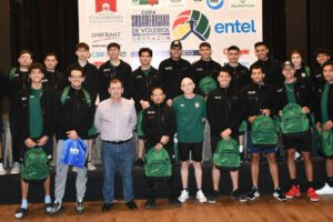 imagen de la selección boliviana de voleibol