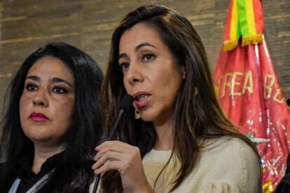 Gobernadora del departamento de Tarija, María René Soruco